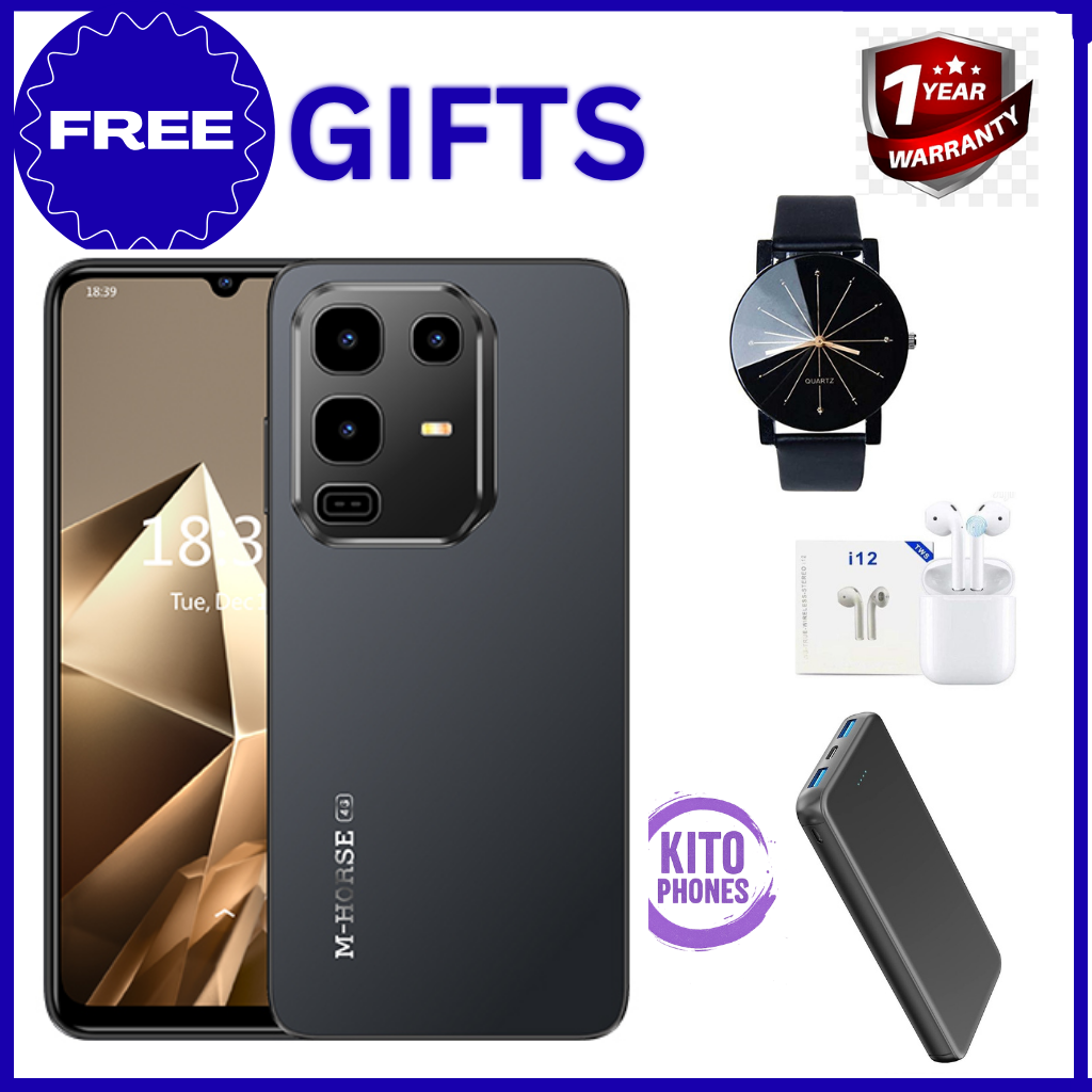 [BRAND NEW] [NEW ARRIVAL] M-HORSE NOTE 50 PRO 128GB ROM+8GB(4+4GB EXTENDED) RAM 5000mAh 16MP SELFIE+32MP REAR CAMERA SCREEN 6.9’’ HD INCELL WATER DROP SCREEN SIDE FINGERPRINT SMART PHONE +FREE GIFTS
