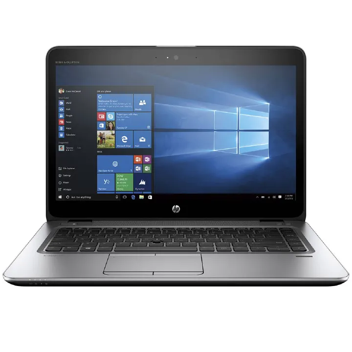 (i5+8GB+256GB+14"+Mouse) Refurbished Hp Elitebook 840 G3 Laptop - Intel Core i5 6th - 8GB RAM 256GB SSD ROM - 14'' Windows 10 Notebook Silver 14 inch FHD Display
