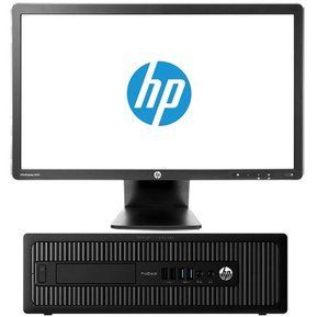 ( Full set 22'' Monitor,key board + mouse ) Refurbished HP EliteDesk 800 G1 Core I5 8GB RAM 500GB HDD 3.2GHz SFF Desktop Refurbished Desktop Mini Pc Refurbished Computer