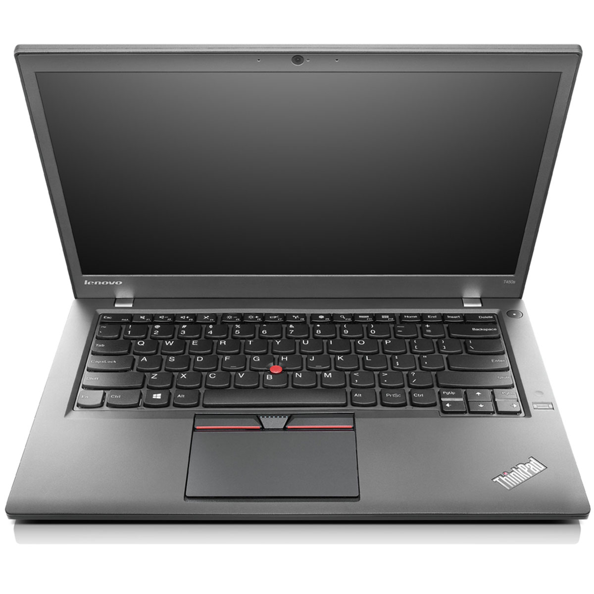 Refurbished Laptop Lenovo ThinkPad T450 Core i5 5th Gen 8GB+256GB SSD +14" Windows 10 Refurbished Lenovo Laptops Notebook Black 14 inch