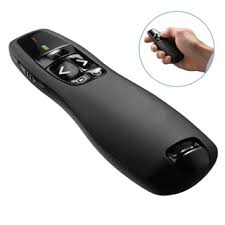 LOGITECH LASER POINTER/ WIRELESS PRESENTER R400N - USB WIRELESS RECEIVER, PLUG AND PLAY, 15 METERS WIRELESS RANGE, RED LASER POINTER