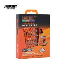 JAKEMY TOOL KIT, 32 IN 1 SCREWDRIVER SET| MULTIFUNCTIONAL REPAIR TOOL KIT FOR COMPUTERS, PHONES, LAPTOPS AND ALL ELECTRONICS