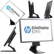 {BEST-SELLING} REFURBISHED HP 24-INCH MONITOR| HP ELITEDISPLAY E241i 24" DISPLAY| VGA PORT, DISPLAY PORT, DVI PORT, USB PORTS| IPS LED-BACKLIT SCREEN| 1920x1200 RESOLUTION| ADJUSTABLE ERGONOMIC STAND