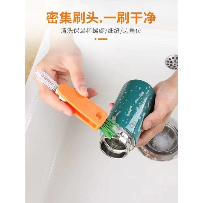 Mini cleaning brush For cleaning and easy decontamination of hidden areas e.g thermos lids/kids bottles