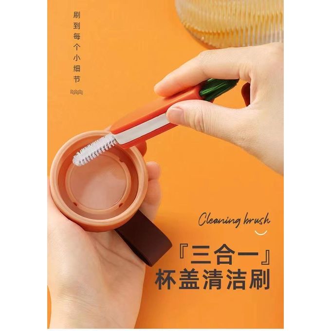 Mini cleaning brush For cleaning and easy decontamination of hidden areas e.g thermos lids/kids bottles