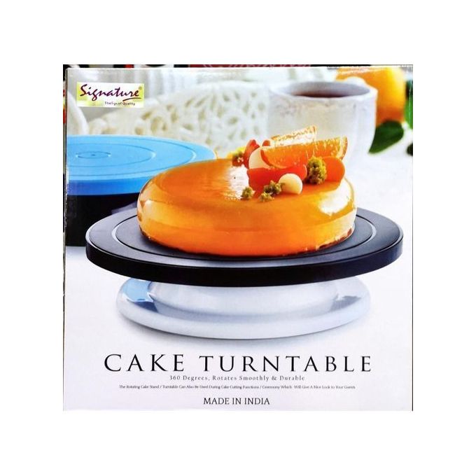 (VALENTINE OFFER) Signature Cake Decoration Turntable Non-Slip 360°Rotating Baking Tool