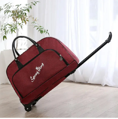 (SPECIAL OFFER)Travelling Bags Unisex Large Capacity Bag Luggage Women/ Men Travelling bag with Trolley hand