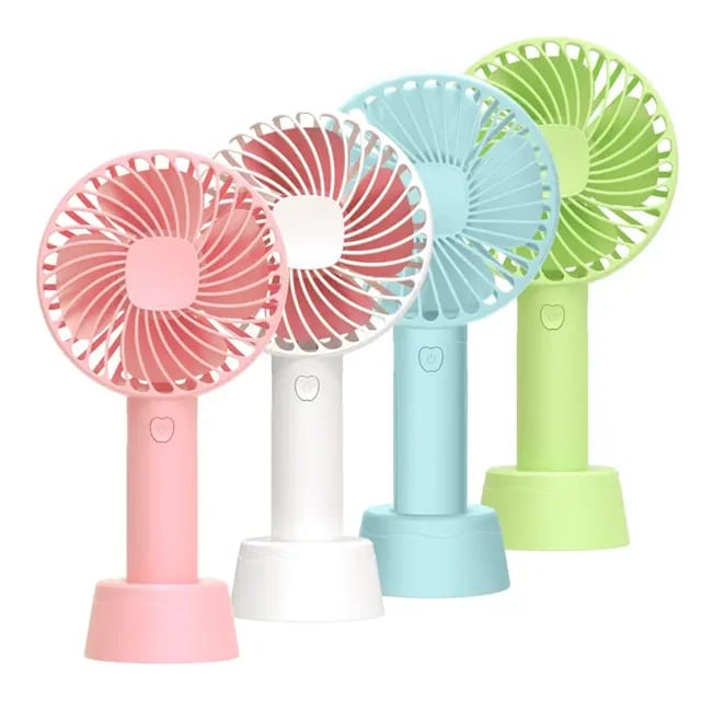 3 Speed Personal Fan with stand - Rechargeable