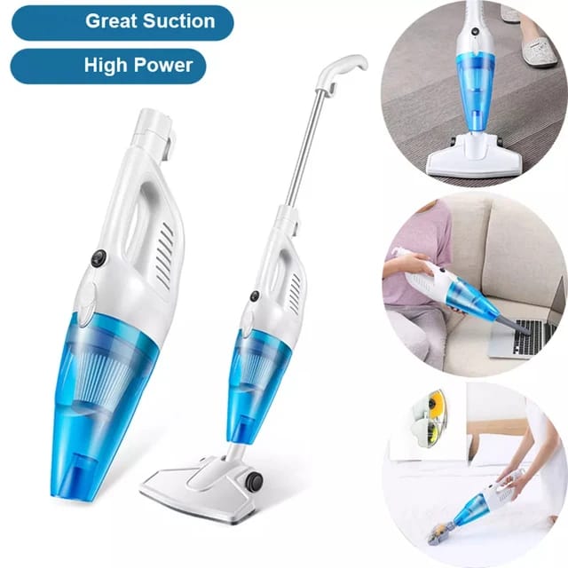 2 in 1 Multifunctional Household Handheld Dry Wet Vacuum Cleaner with 9 Different Brushes
