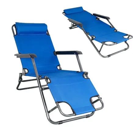 Outdoor Foldable Recliner Beach Chair