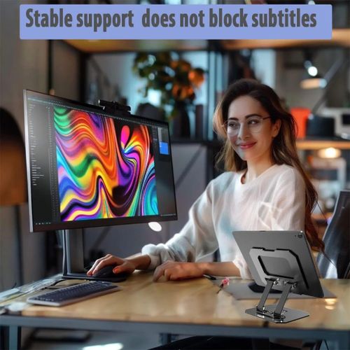 Tablet Stand Adjustable Foldable Desktop Stand Holder Compatible For 4.7-12 Inch Ipad Pro/Air/Min Laptop TabletTablet Stand Adjustable Foldable Desktop Stand Holder Compatible For 4.7-12 Inch Ipad Pro
