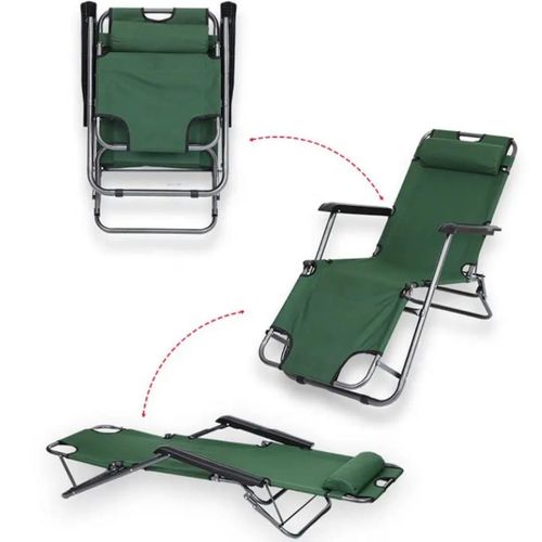 Zero Gravity Folding Sun Lounger/Garden Lounger/Portable Camping Deck Chair With Neck Support, Perfect For Camping, Garden, Balconies, Sunbathing Folding Deck Chair -