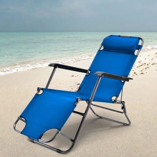 Zero Gravity Folding Sun Lounger/Garden Lounger/Portable Camping Deck Chair With Neck Support, Perfect For Camping, Garden, Balconies, Sunbathing Folding Deck Chair -