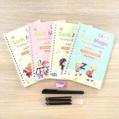 4pcs Sank Magic Practice Books