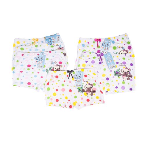 Fashion 6 Pieces Girls Underwear Shorts