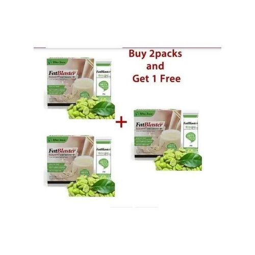 Wins Town Fat blaster Diet Shake , Weight Loss Slimming Meal Replacement with green coffee, Strawberry Flavor