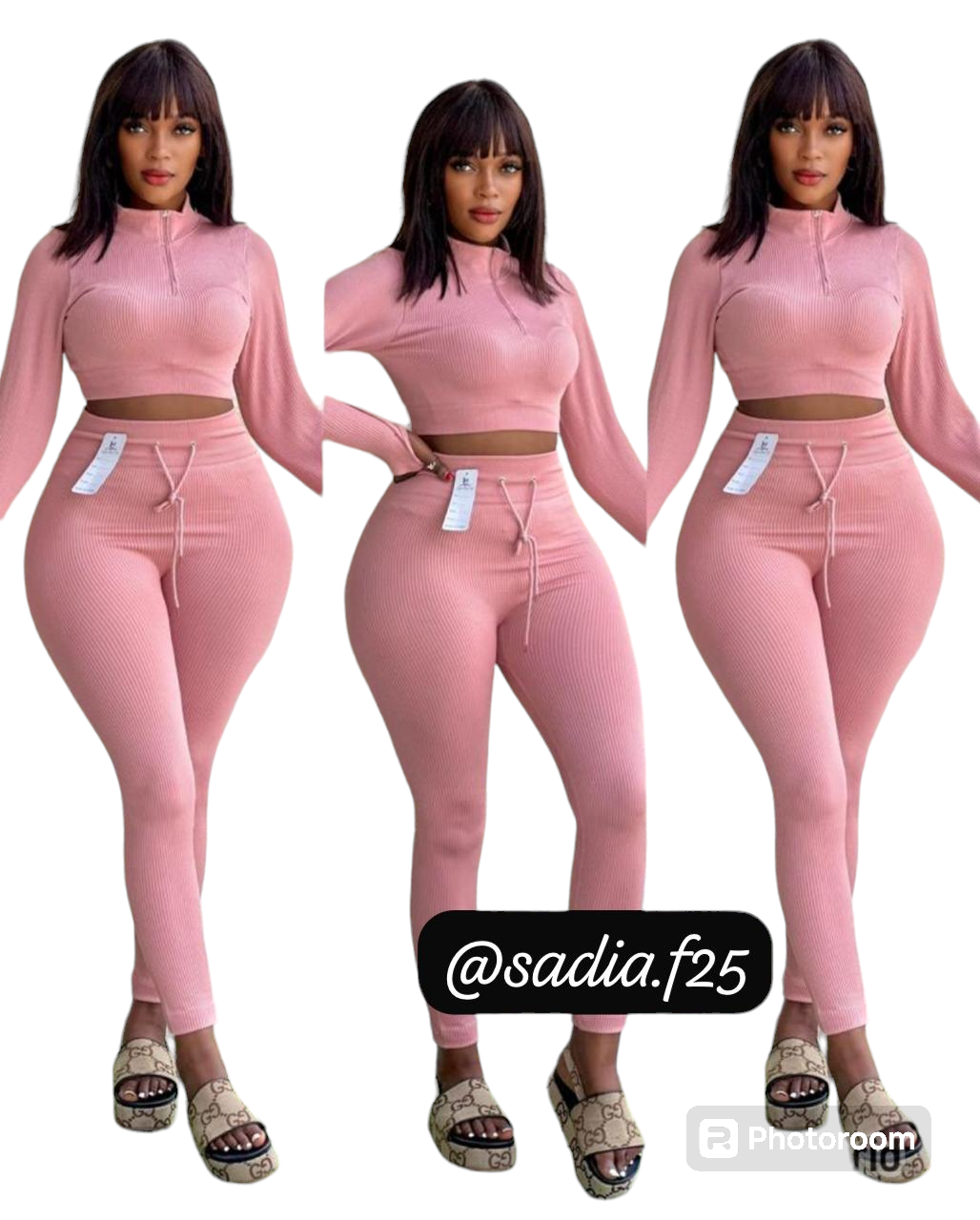 2Pcs Set Yoga Set Women Sport Suit Gymwear Workout Clothes Long Sleeve Gym Crop Top High Waist Leggings Fitness Sports Wear