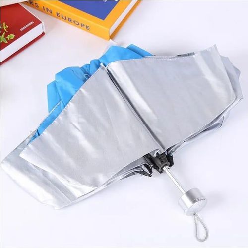 Happy Umbrella Light Portable Umbrella 3- fold Handbag size Umbrella Durable random 66*96