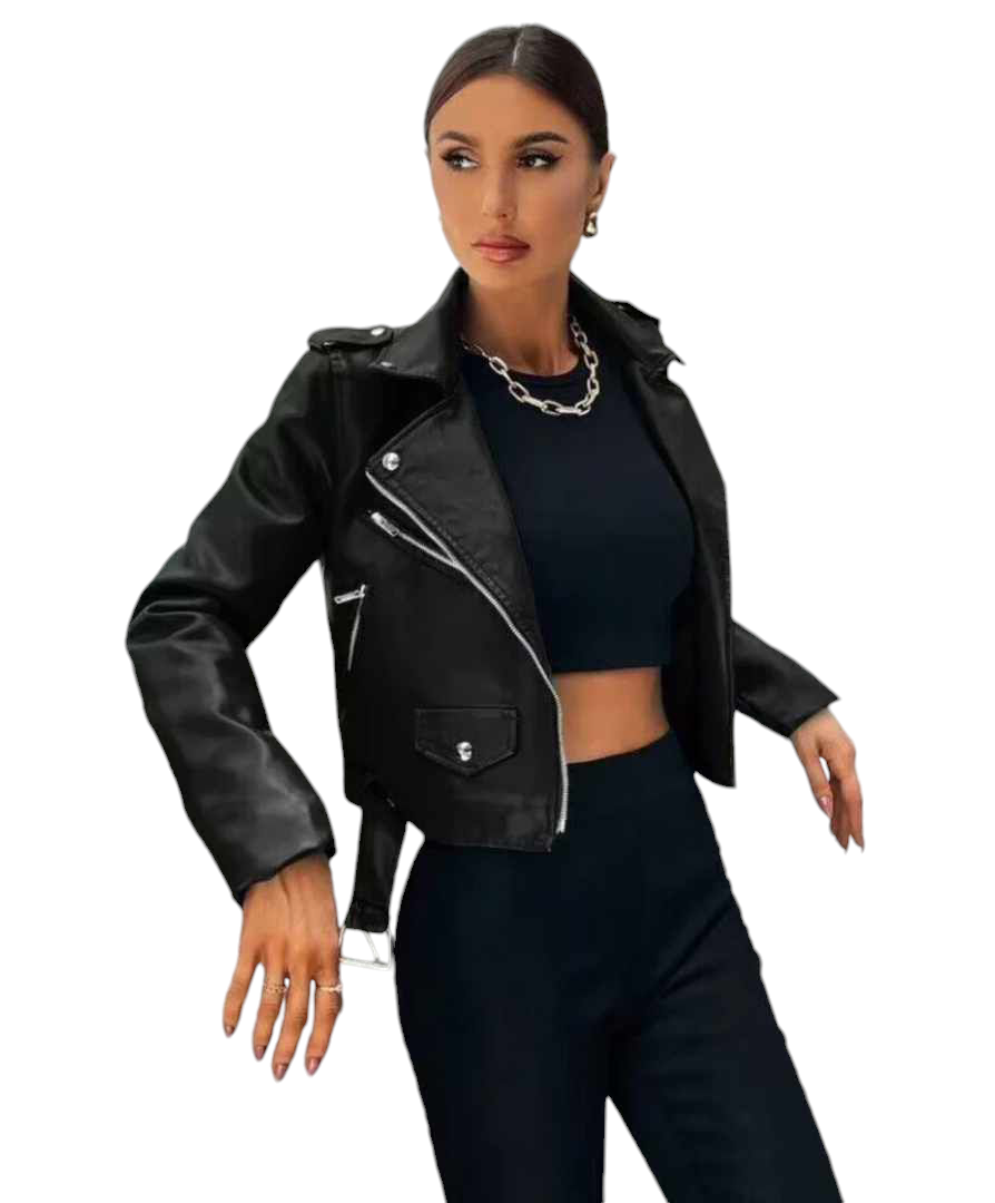 Fashion Fashionable Leather jackets for ladies