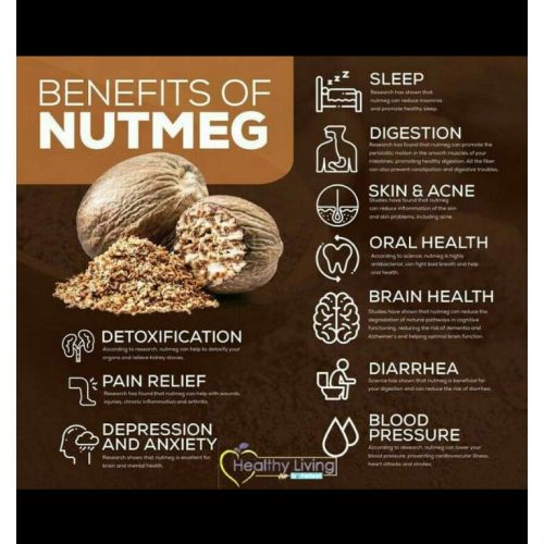 Organic Nutmeg (kukumanga) powder