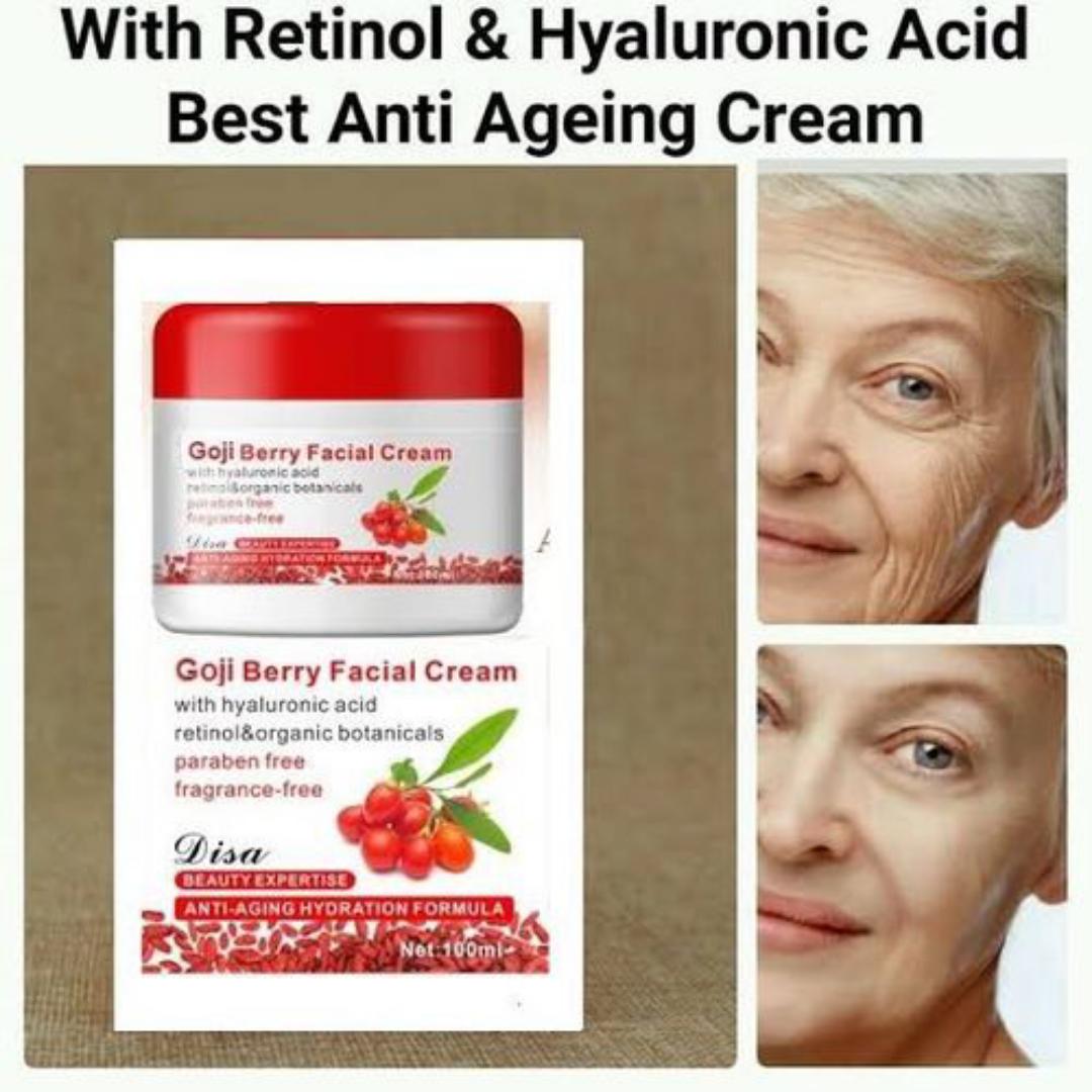 Goji Berry Anti-Aging Hydrating Whitening Facial Cream, 100ml