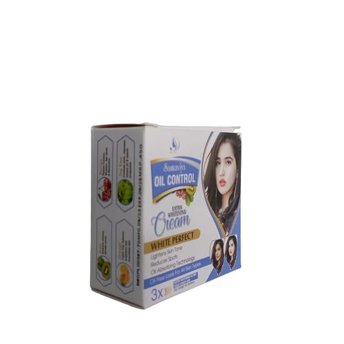 Samaviya Oil Control Face Cream. Removes Acne, Wrinkles, Dark Spots, Freckles, Blemishes, Shrink Pores & Controls skin oil production