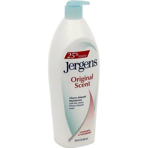 Jergens Original Scent Moisturizer, Body Lotion Cherry-Almond 783ml.