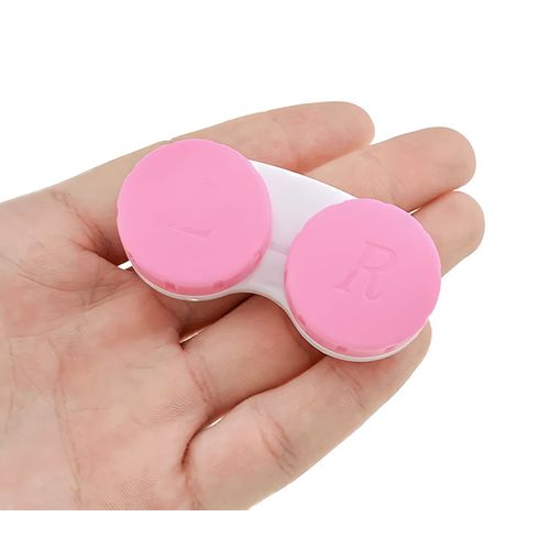 LEFT AND RIGHT EYES CONTACT LENS CASE STORAGE KIT