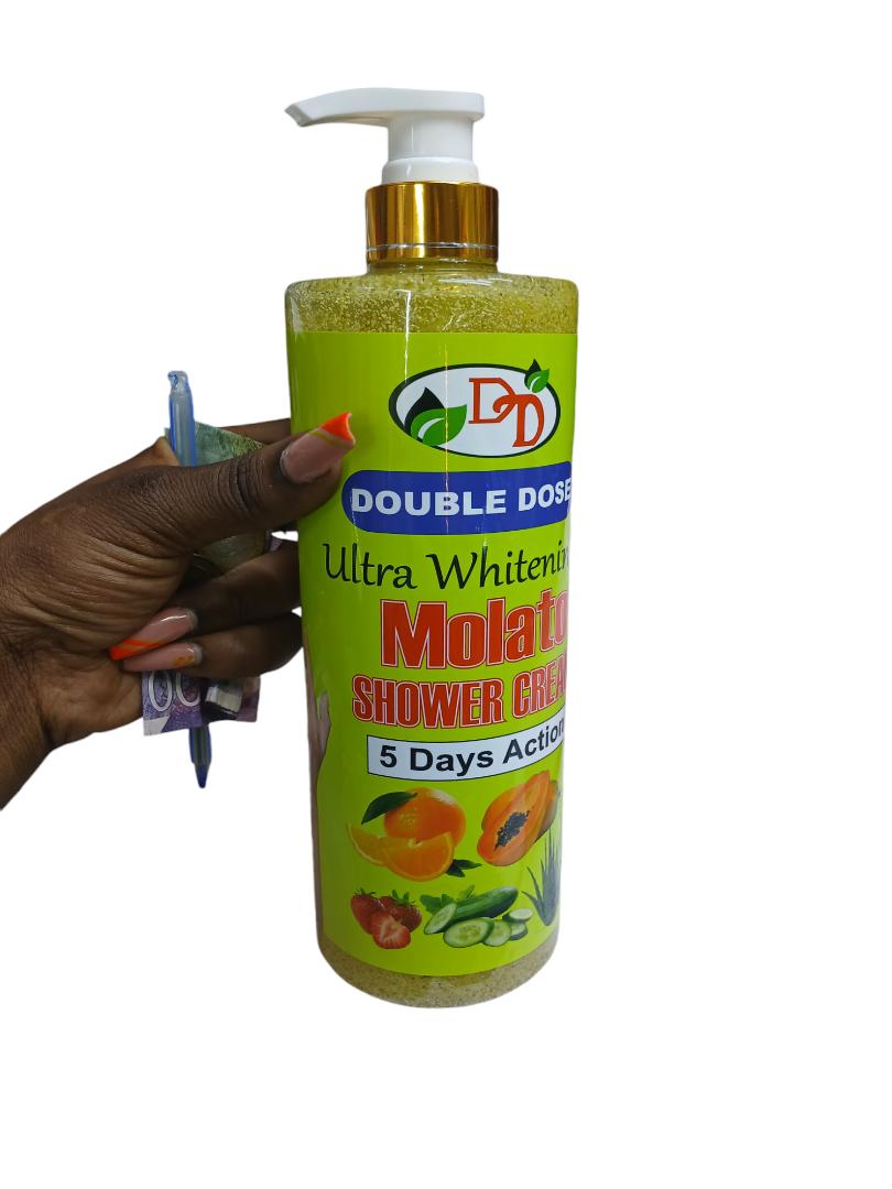 Double dose molato shower gel for ectra lightening and whitening