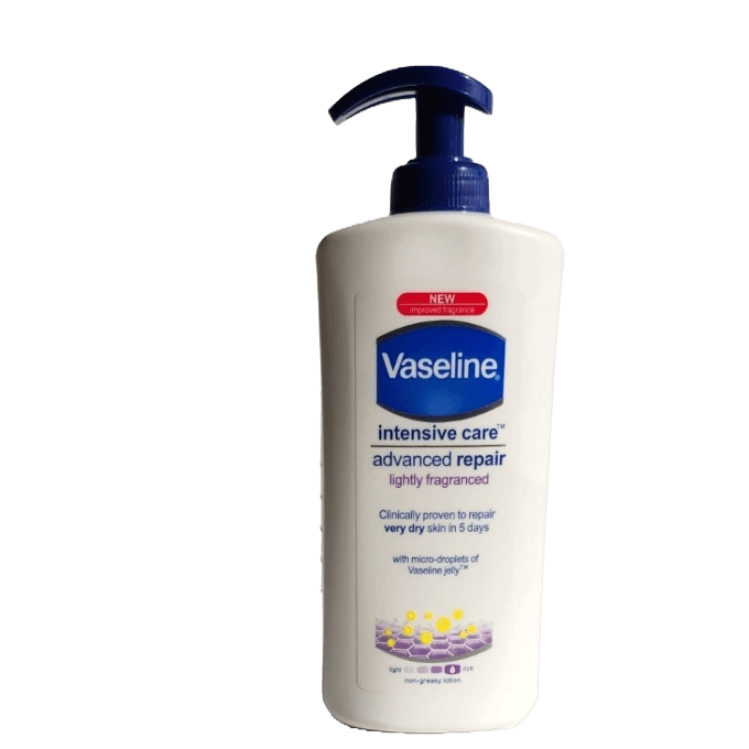 Vaseline Intensive Care Advanced Repair Body Lotion for a very dry skin Rejuvenates Skin Leaving a Fresh Healthy Young Look  400ml