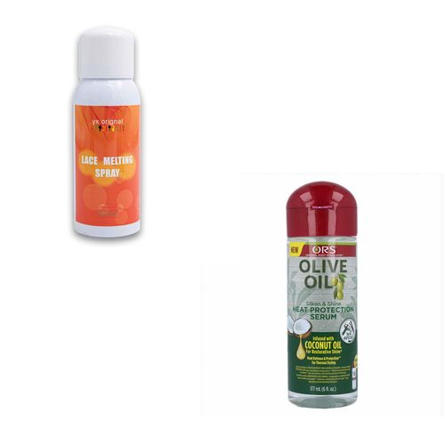Lace melting spray + free Heat protection serum