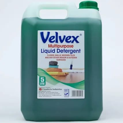 Velvex 5ltrs multi purpose washing Liquid detergent