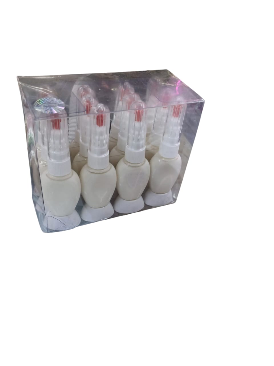 6pcs white nail art polish