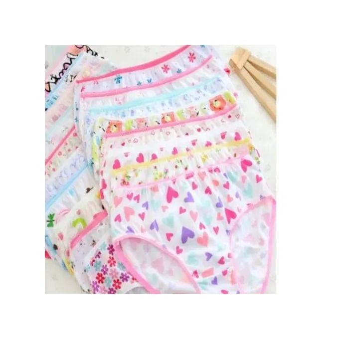 Fashion 6 Pack Girls Cotton Panties/Underwear