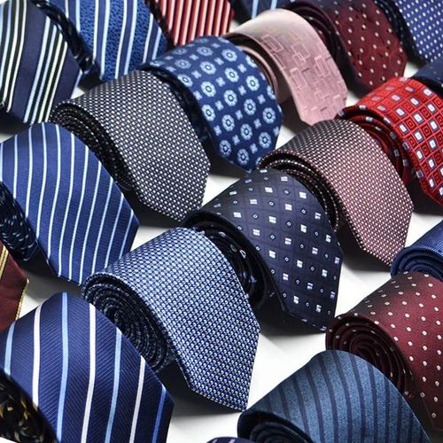 5PCS Classy Men's Crafted Slim Tie Men Business (Formal) Casual Executive Ties