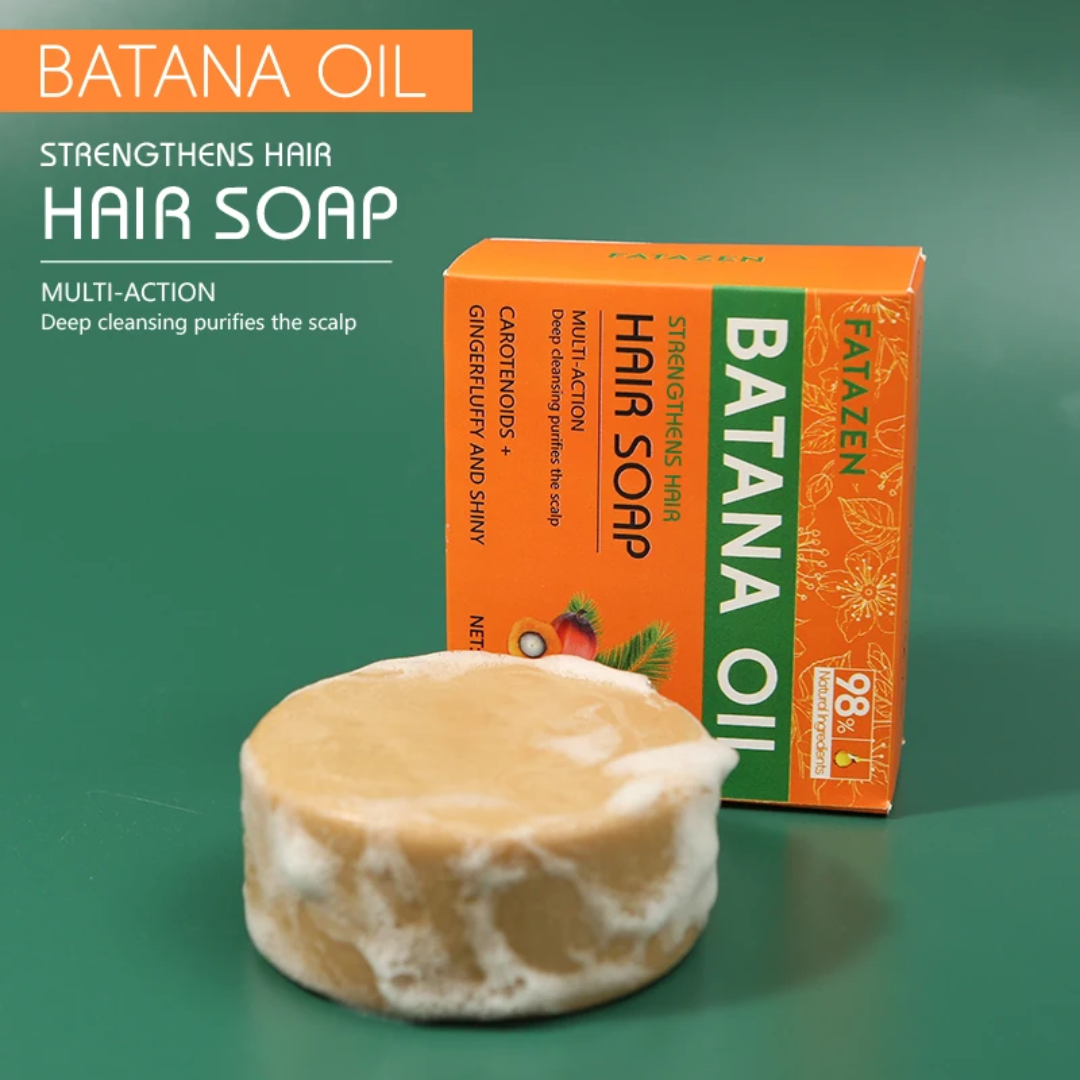 Herbal original batana oil hair soap Anti Hair Loss Soap Restore Repair Damaged Hair Scalp Treatment Anti-itch Oil Control Batana Herbal Hair Growth Shampoo Bar
