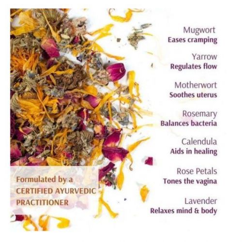 100% Natural Yoni Vaginal Steaming Herbs 50g for promoting health woman fertility/ vaginal health