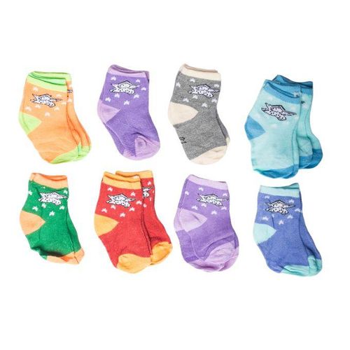 12 pcs high quality newborn socks - 0 to 3 months