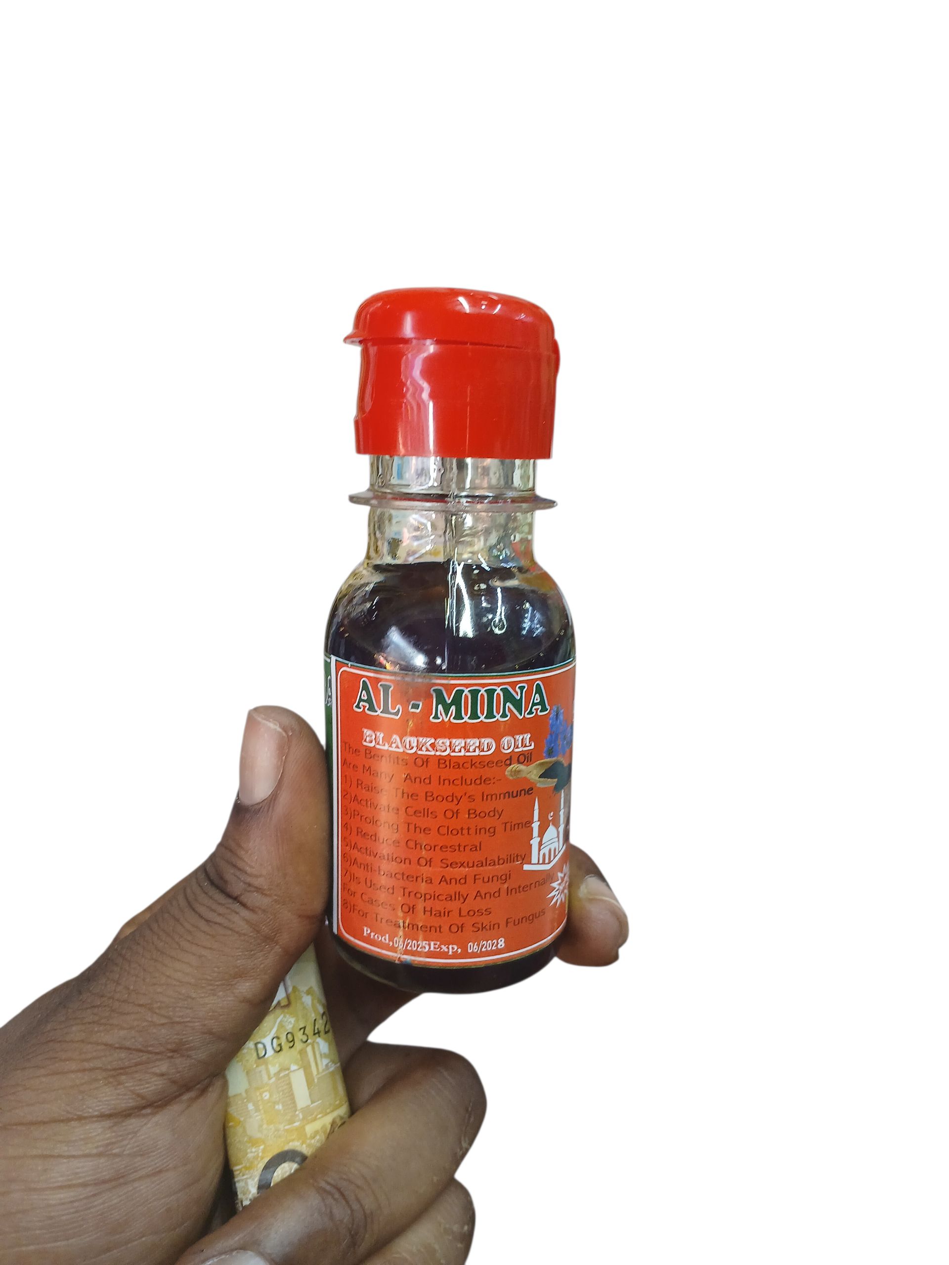 100% Organic Black Seed Oil for Health Benefits, Skin and body 60ml