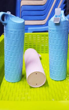 H20 water bottle  1pc Travel Mug Portable Sport Fitness Drinking