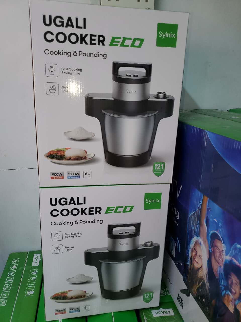 syinix ugali cooker eco. multifunctional food processor