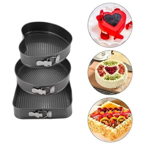 3 pcs cake mouldThis 3 piece mould is extremely convenient to use and is already a favorite in most of the kitchens