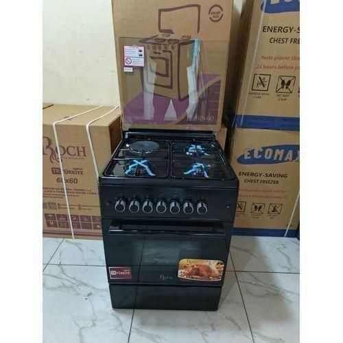 CLEARANCE OFFER Roch 60x60 Standing Cooker, 3 Gas 1 Electric Hotplate, Electric Oven