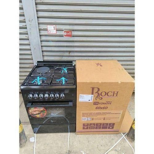 CLEARANCE OFFER Roch 60x60 Standing Cooker, 3 Gas 1 Electric Hotplate, Electric Oven