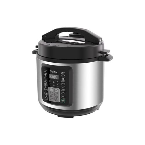 CLEARANCE OFFER Syinix Insta Cooker 6L Electric Pressure Cooker – 14 in 1 Cooking Modes
