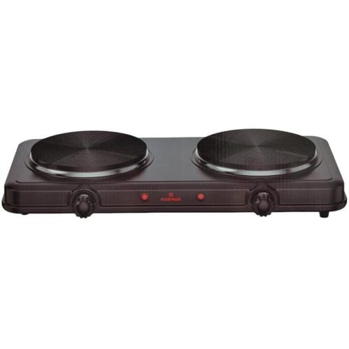 CLEARANCE OFFER Rashnik Electric Table-Top Double Solid Hot Plate Induction Burner Double Solid HotPlate Cooker.
