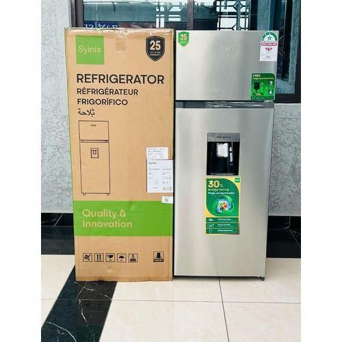 CLEARANCE OFFER Syinix 210L Top Mount Freezer Fridge with Water Dispenser