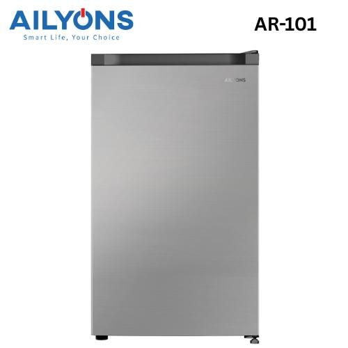 CLEARANCE OFFER AILYONS 92L Single Door Fridge AR-101S Compact, Energy Saving, Fast Cooling Refrigerator -
