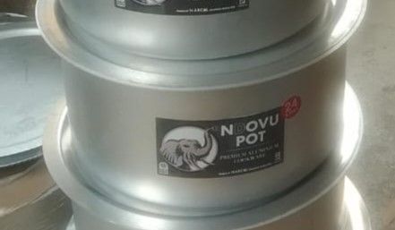 Ndovu heavy duty sufuria 24ltrs,,1pc Heavy-Duty Aluminum BIG Sufuria withLid.Experience the ultimate cooking convenience with the Ndovu