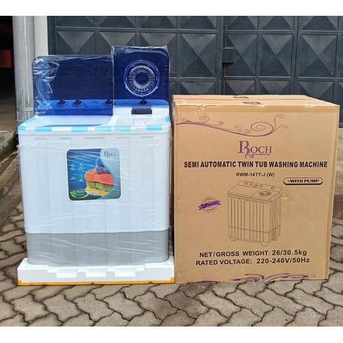 CLEARANCE OFFER Roch 14kg Twin Tub Semi Automatic Washing Machine
